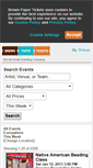 Mobile Screenshot of es.brownpapertickets.com