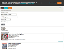 Tablet Screenshot of es.brownpapertickets.com