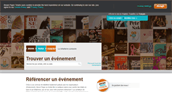 Desktop Screenshot of fr.brownpapertickets.com
